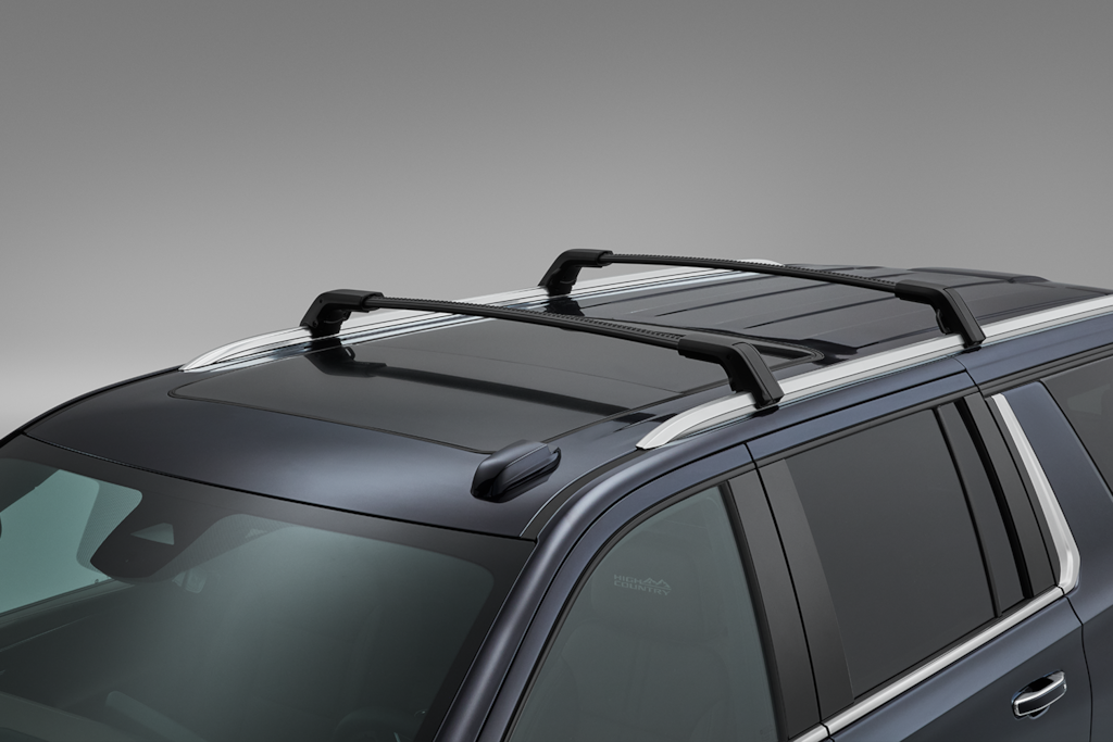 Barras transversales de techo y más accesorios externos para tu nueva Chevrolet Suburban 2025